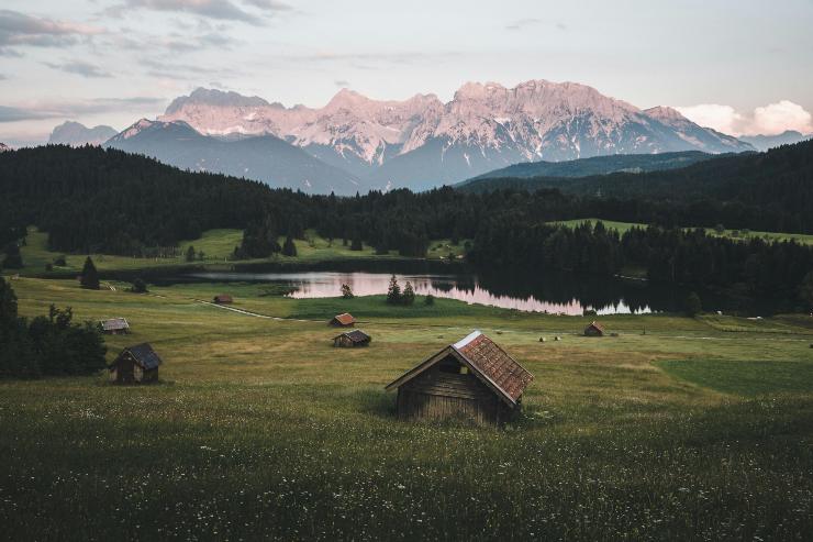 Una casa in montagna