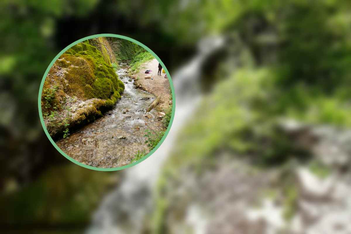 Cascate del Mulino, in provincia di Macerata