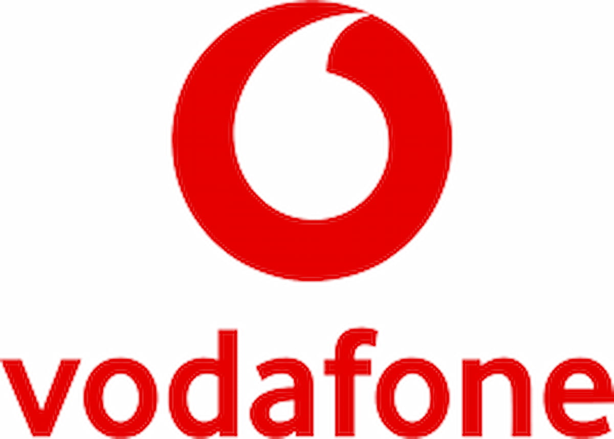 Il logo di vodafone, ora diswisscom